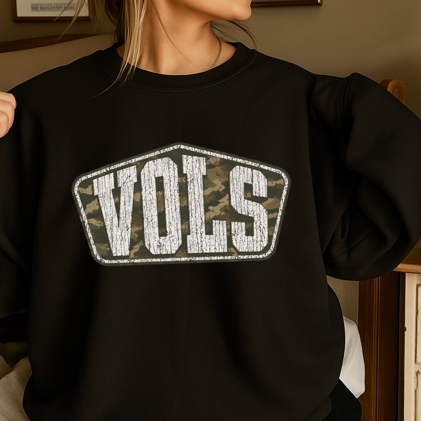Tennessee Camo Crewneck Sweatshirt