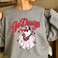 Georgia Halloween Ghost Crewneck Sweatshirt