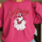 Georgia Halloween Ghost Crewneck Sweatshirt