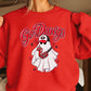 Georgia Halloween Ghost Crewneck Sweatshirt
