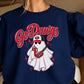 Georgia Halloween Ghost Crewneck Sweatshirt
