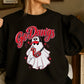 Georgia Halloween Ghost Crewneck Sweatshirt