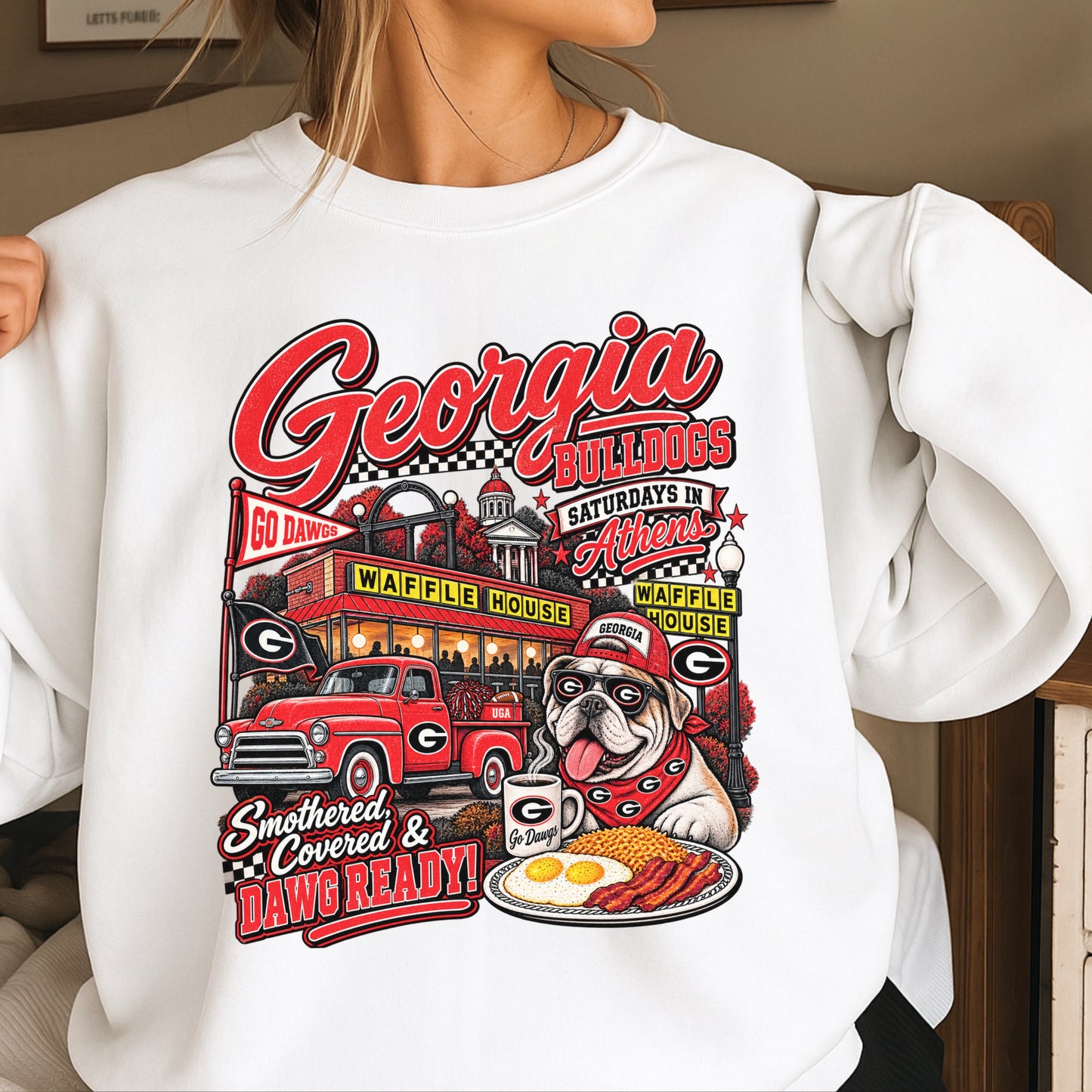 Georgia Saturdays Crewneck Sweatshirt