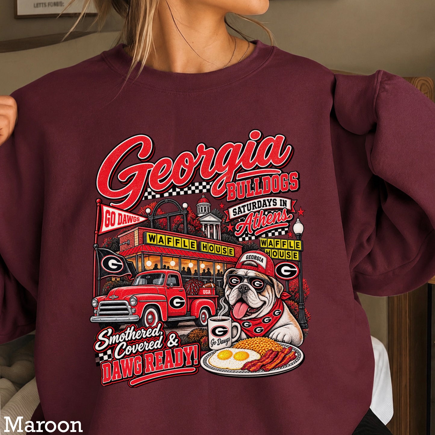 Georgia Saturdays Crewneck Sweatshirt