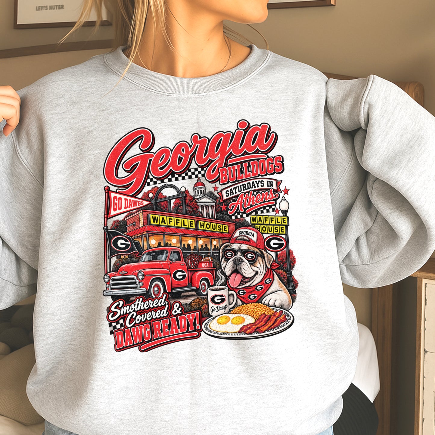 Georgia Saturdays Crewneck Sweatshirt