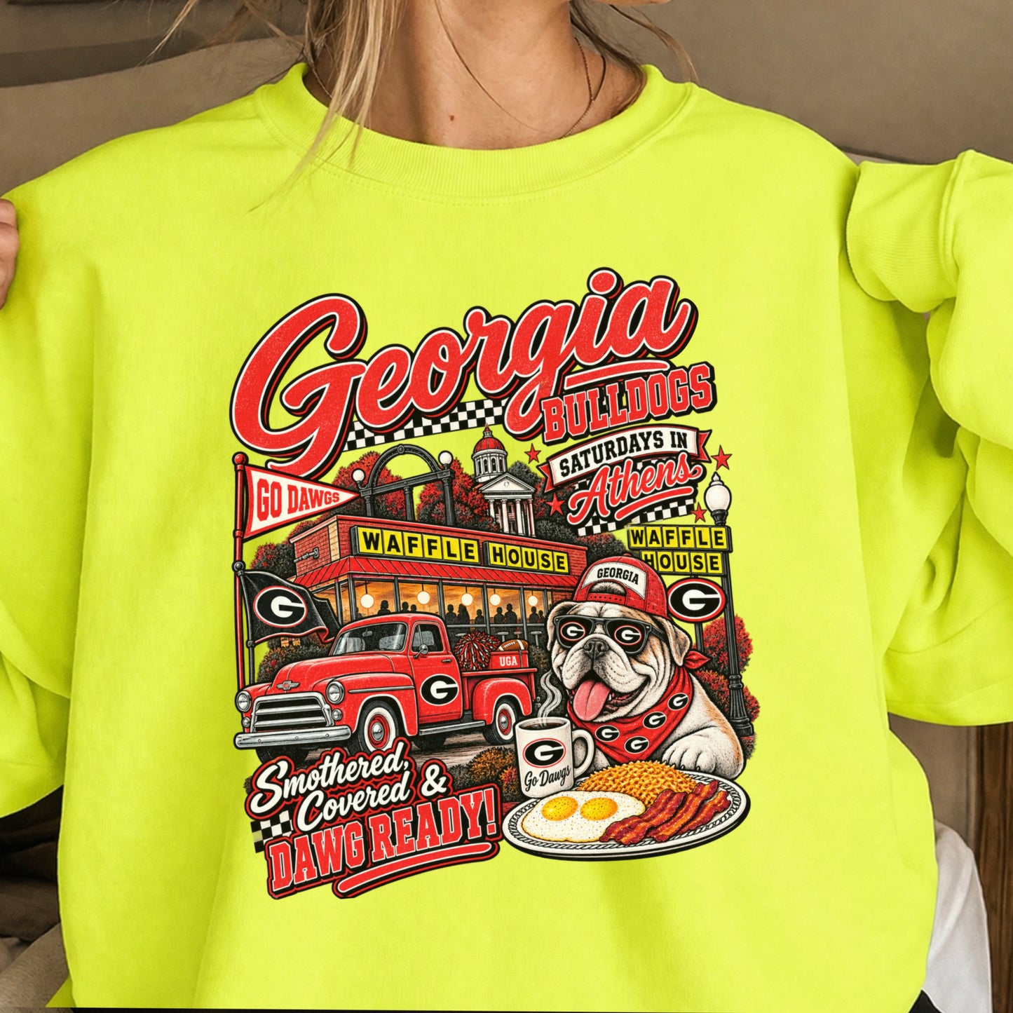 Georgia Saturdays Crewneck Sweatshirt