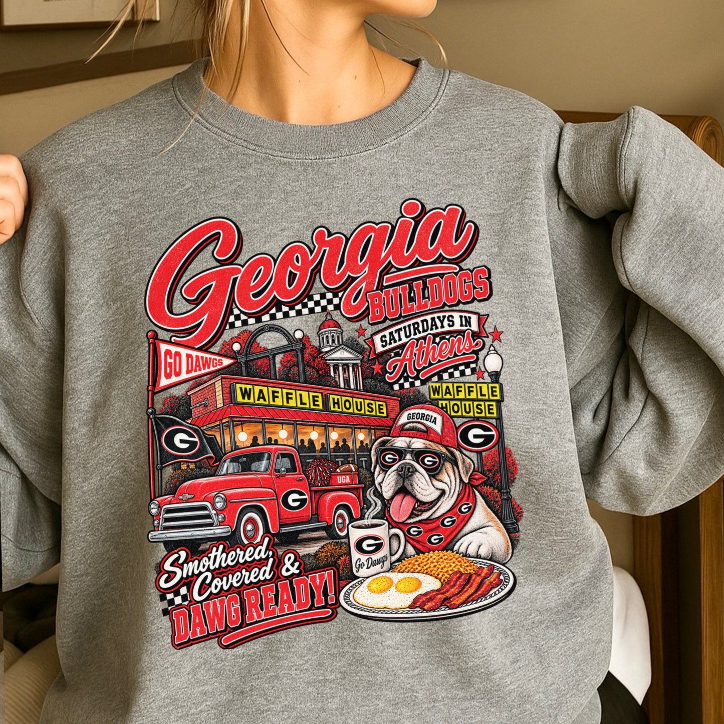 Georgia Saturdays Crewneck Sweatshirt