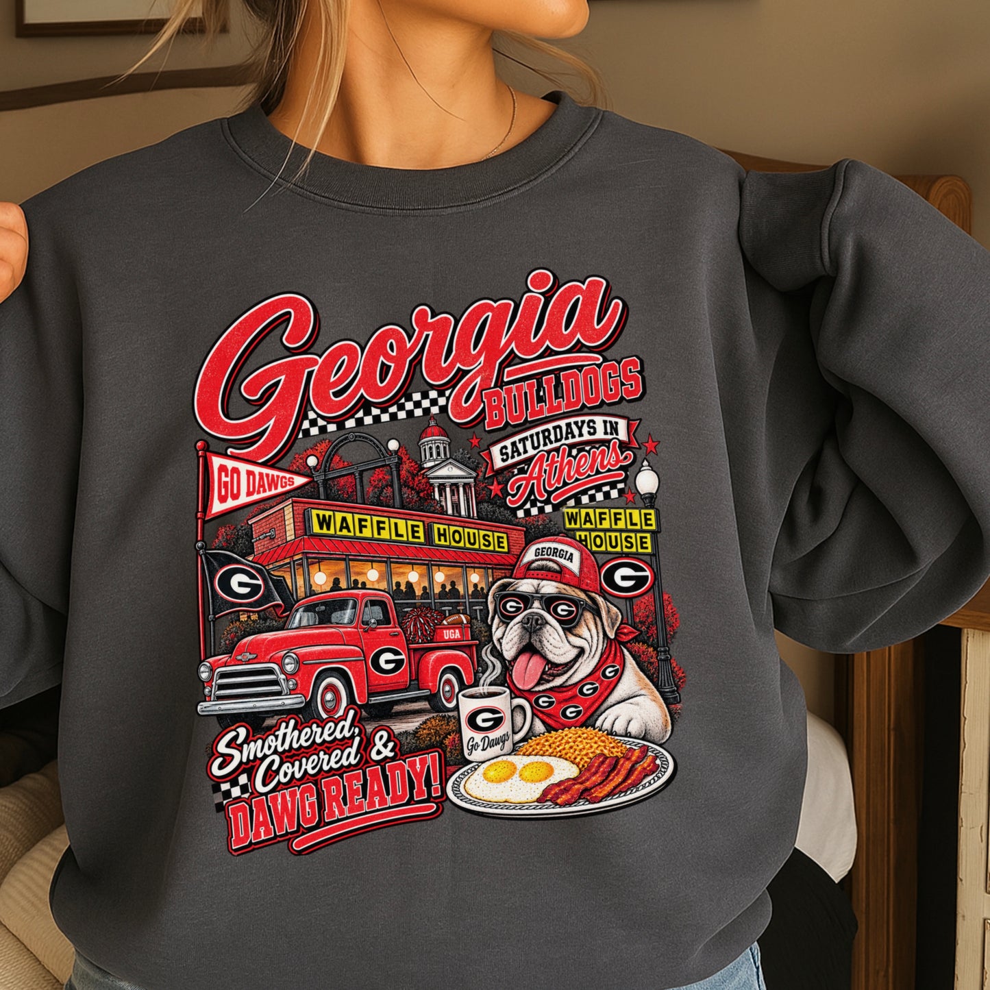 Georgia Saturdays Crewneck Sweatshirt