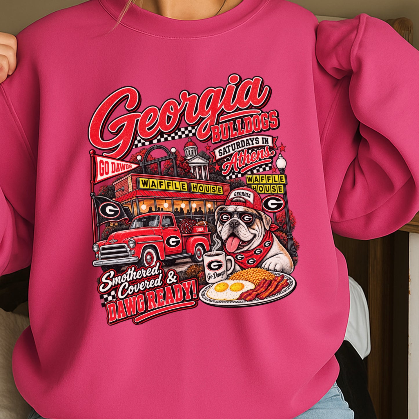 Georgia Saturdays Crewneck Sweatshirt