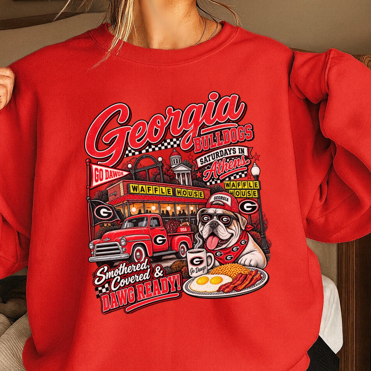 Georgia Saturdays Crewneck Sweatshirt