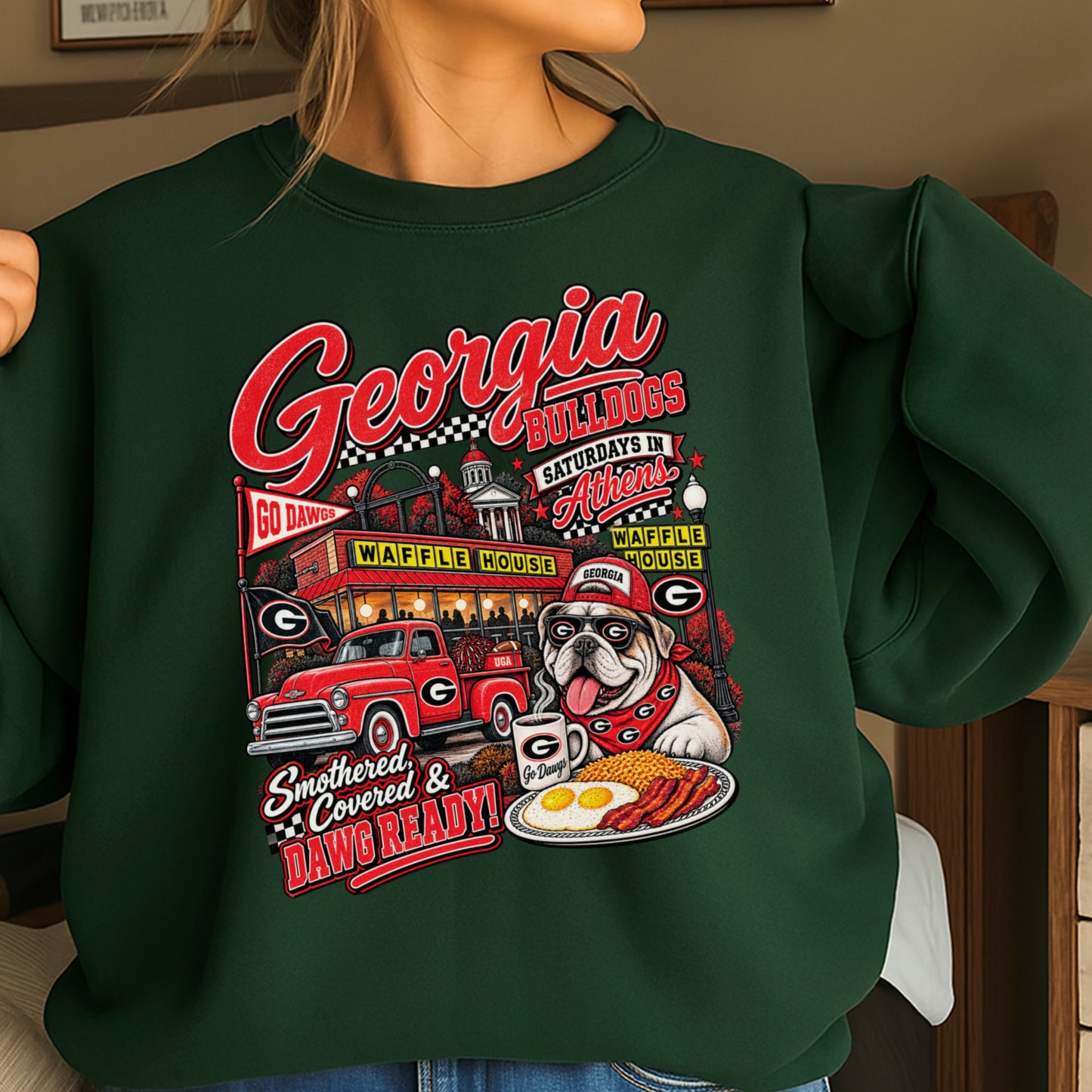 Georgia Saturdays Crewneck Sweatshirt