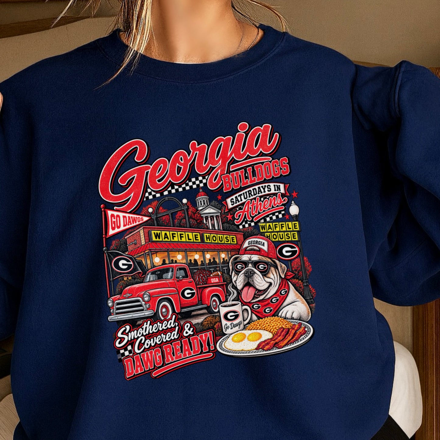 Georgia Saturdays Crewneck Sweatshirt