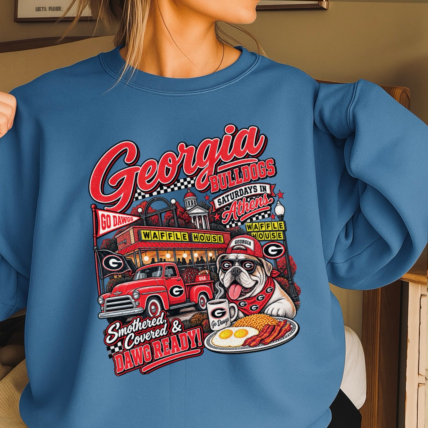 Georgia Saturdays Crewneck Sweatshirt