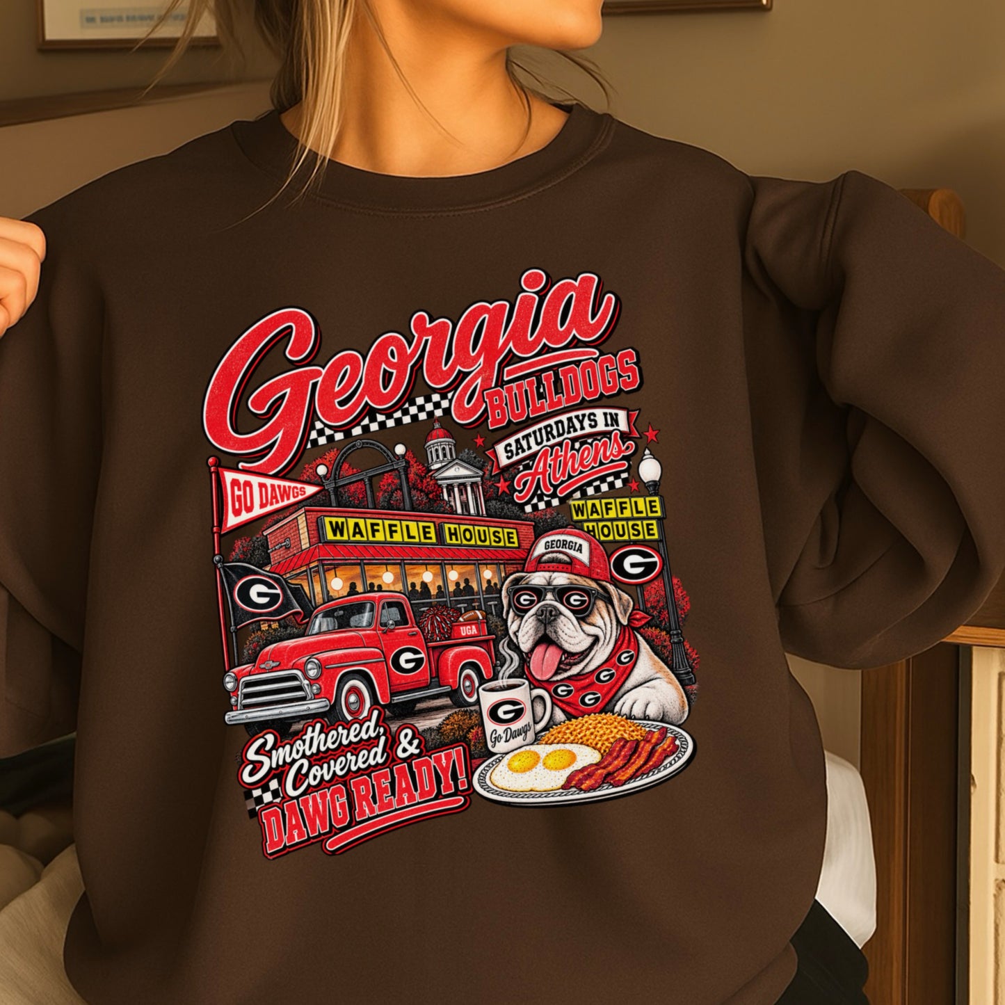 Georgia Saturdays Crewneck Sweatshirt