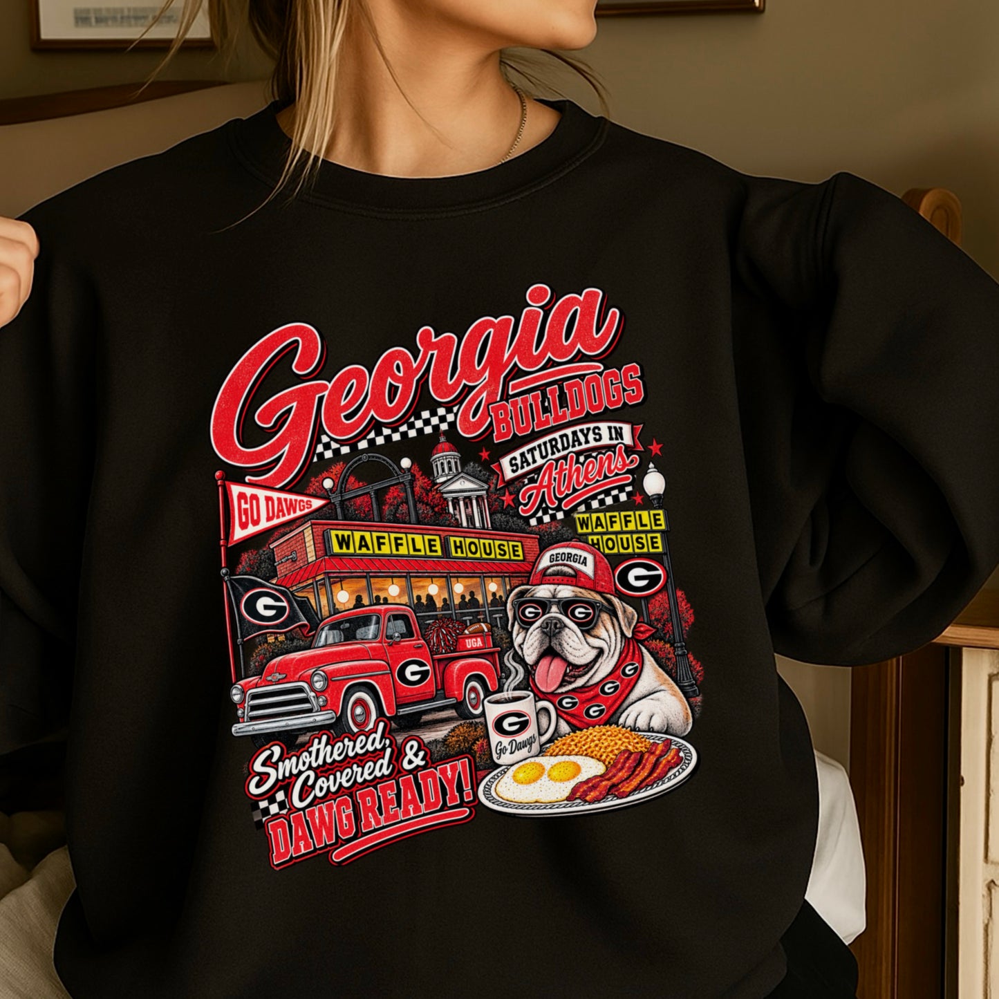 Georgia Saturdays Crewneck Sweatshirt