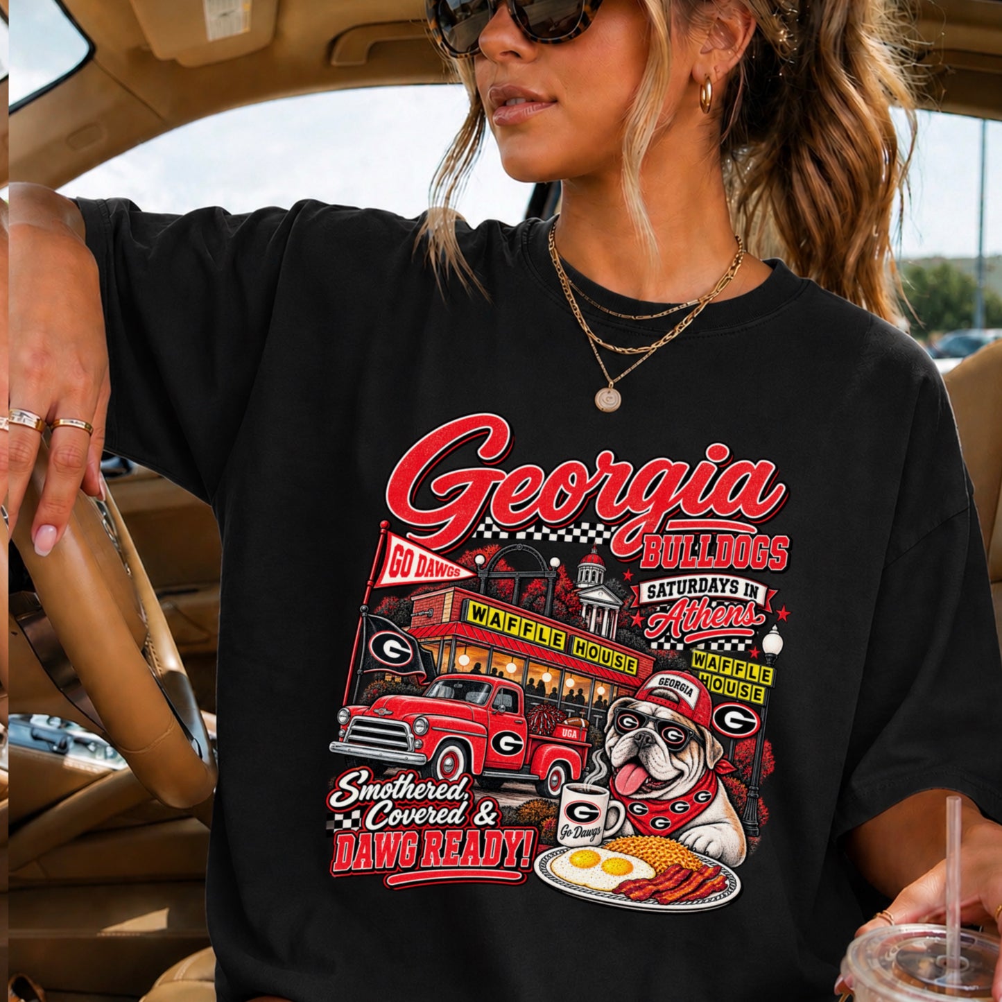 Georgia  Saturdays DTF Transfer
