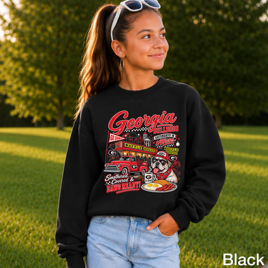 Georgia Saturdays Youth Crewneck Sweatshirt