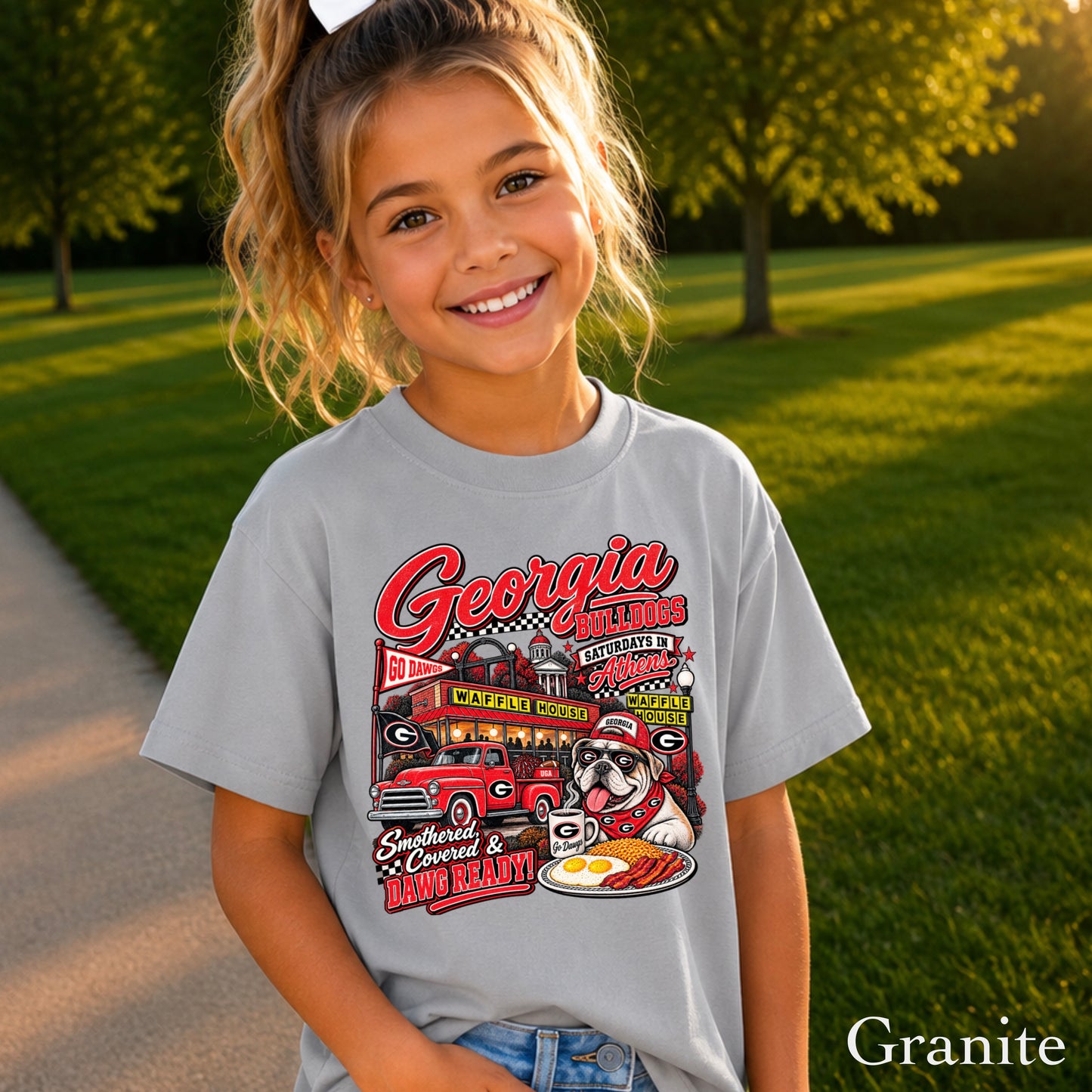 Georgia Saturdays Youth Comfort Color T-Shirt