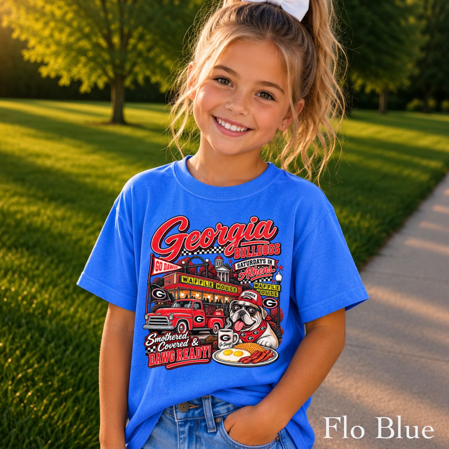 Georgia Saturdays Youth Comfort Color T-Shirt