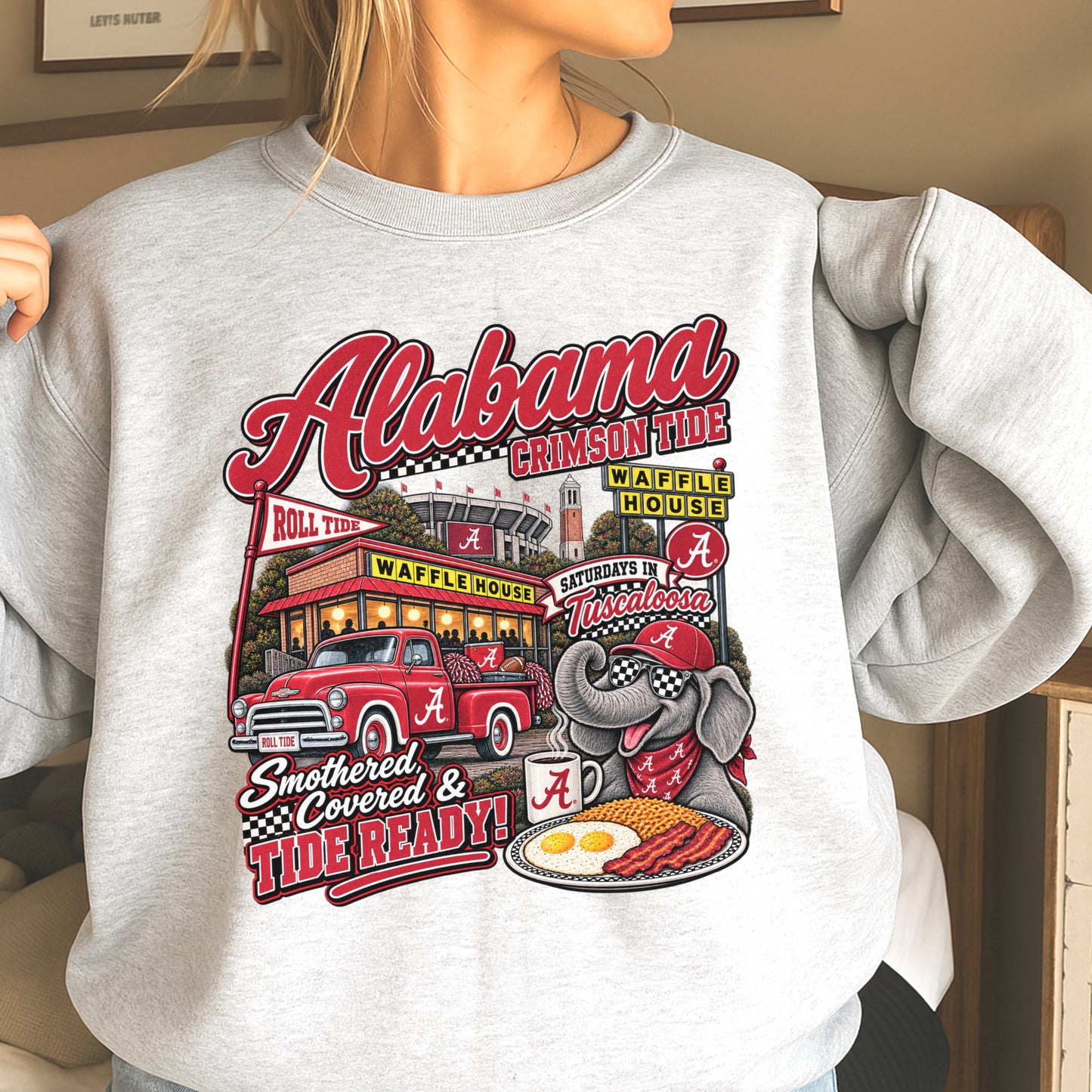 Alabama Saturdays Crewneck Sweatshirt