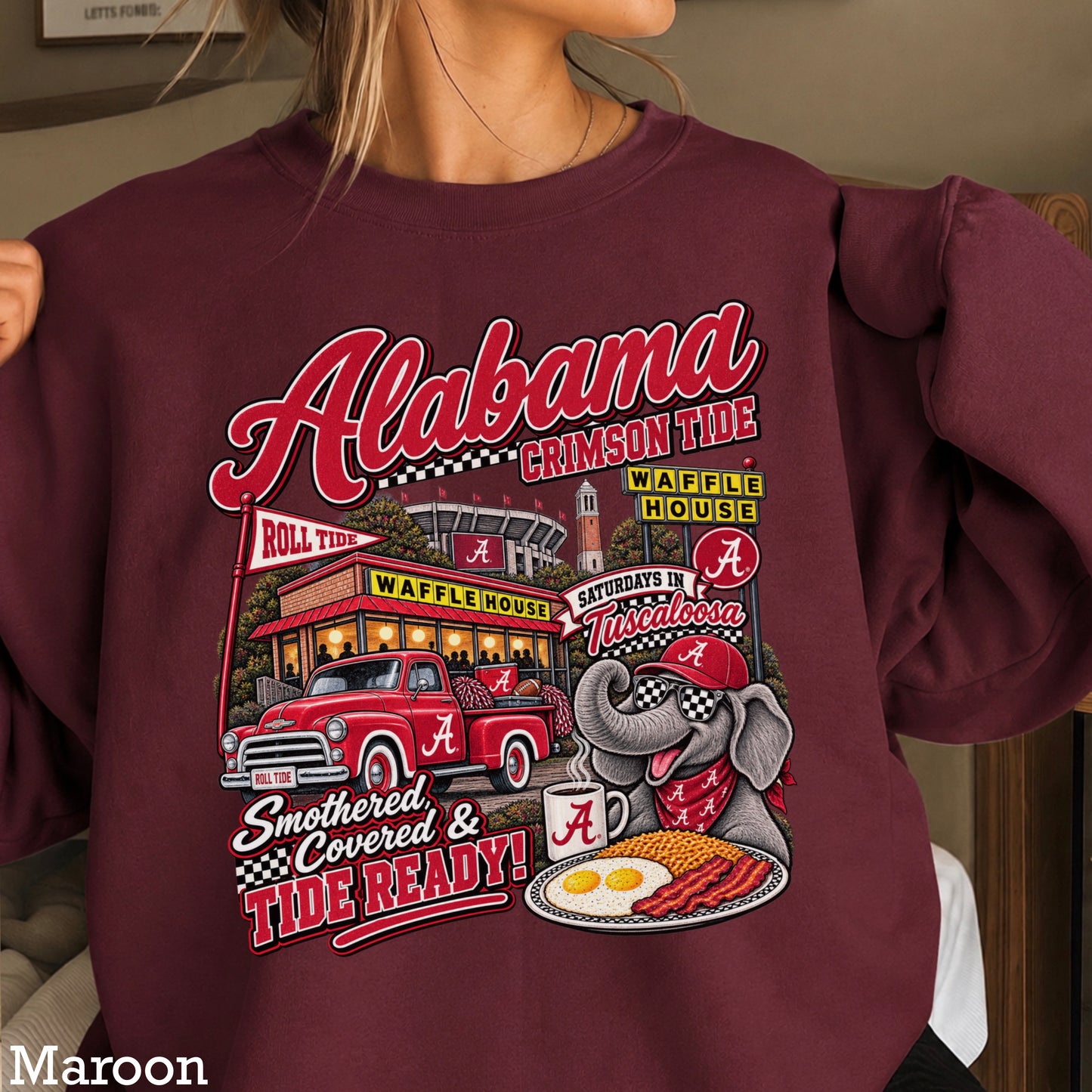 Alabama Saturdays Crewneck Sweatshirt