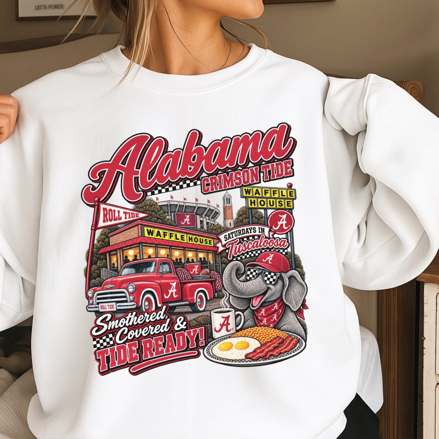 Alabama Saturdays Crewneck Sweatshirt