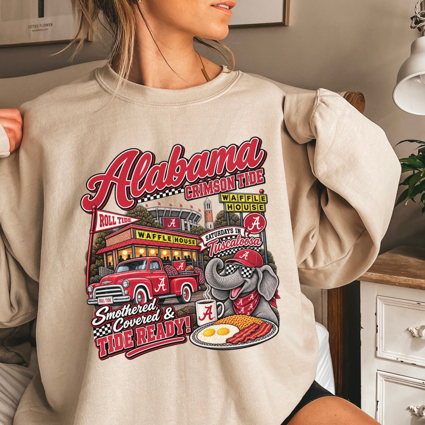 Alabama Saturdays Crewneck Sweatshirt
