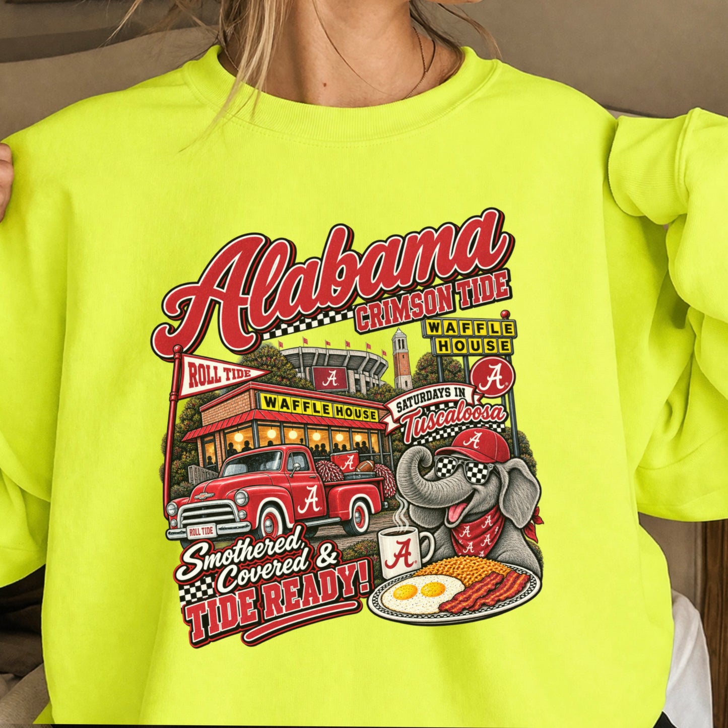 Alabama Saturdays Crewneck Sweatshirt
