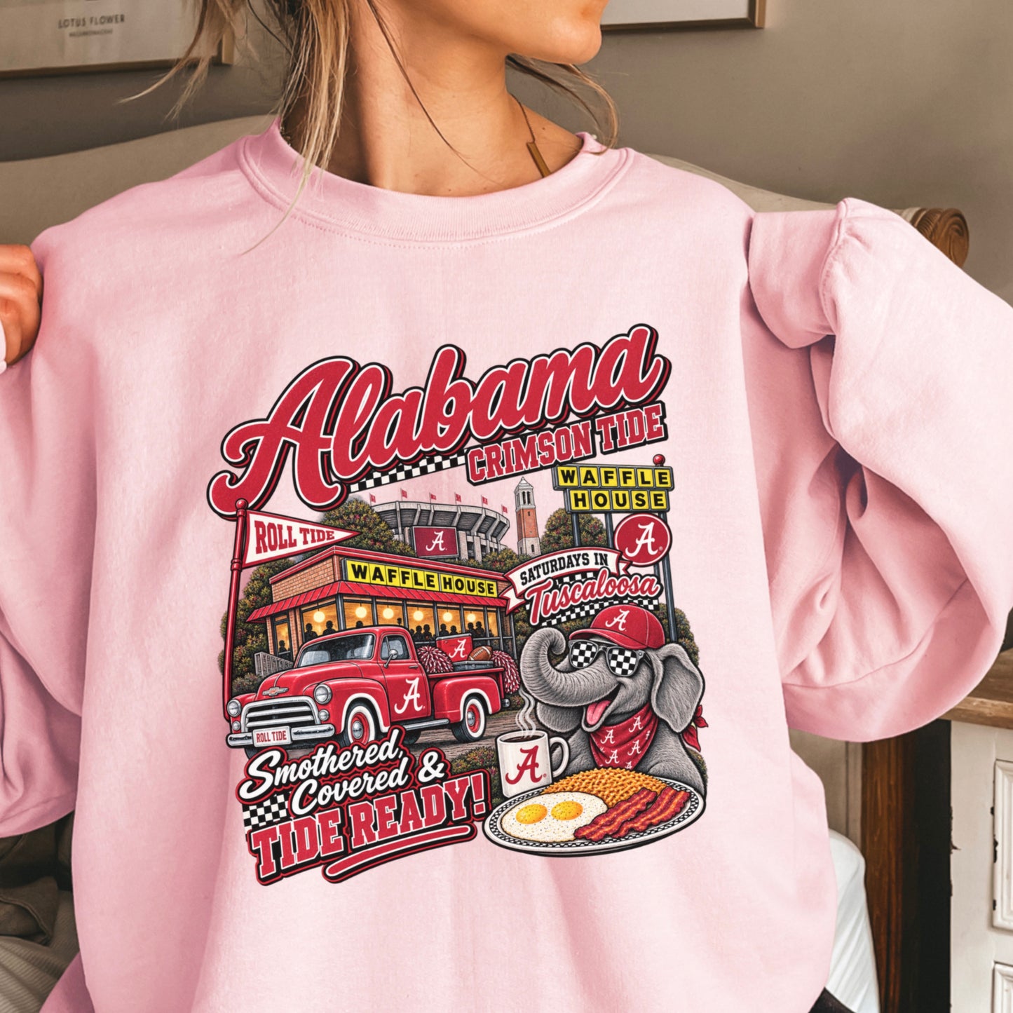 Alabama Saturdays Crewneck Sweatshirt