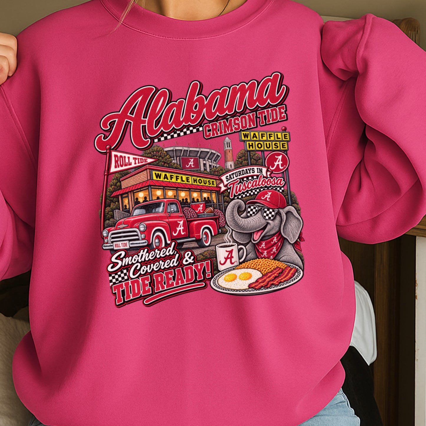 Alabama Saturdays Crewneck Sweatshirt