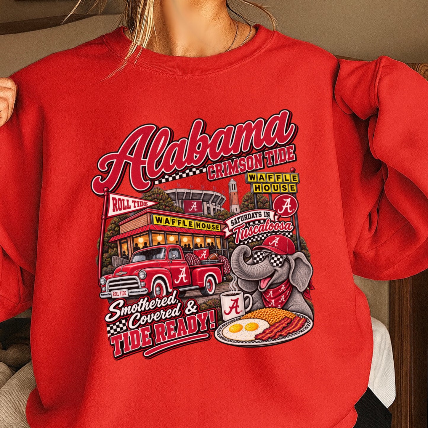 Alabama Saturdays Crewneck Sweatshirt