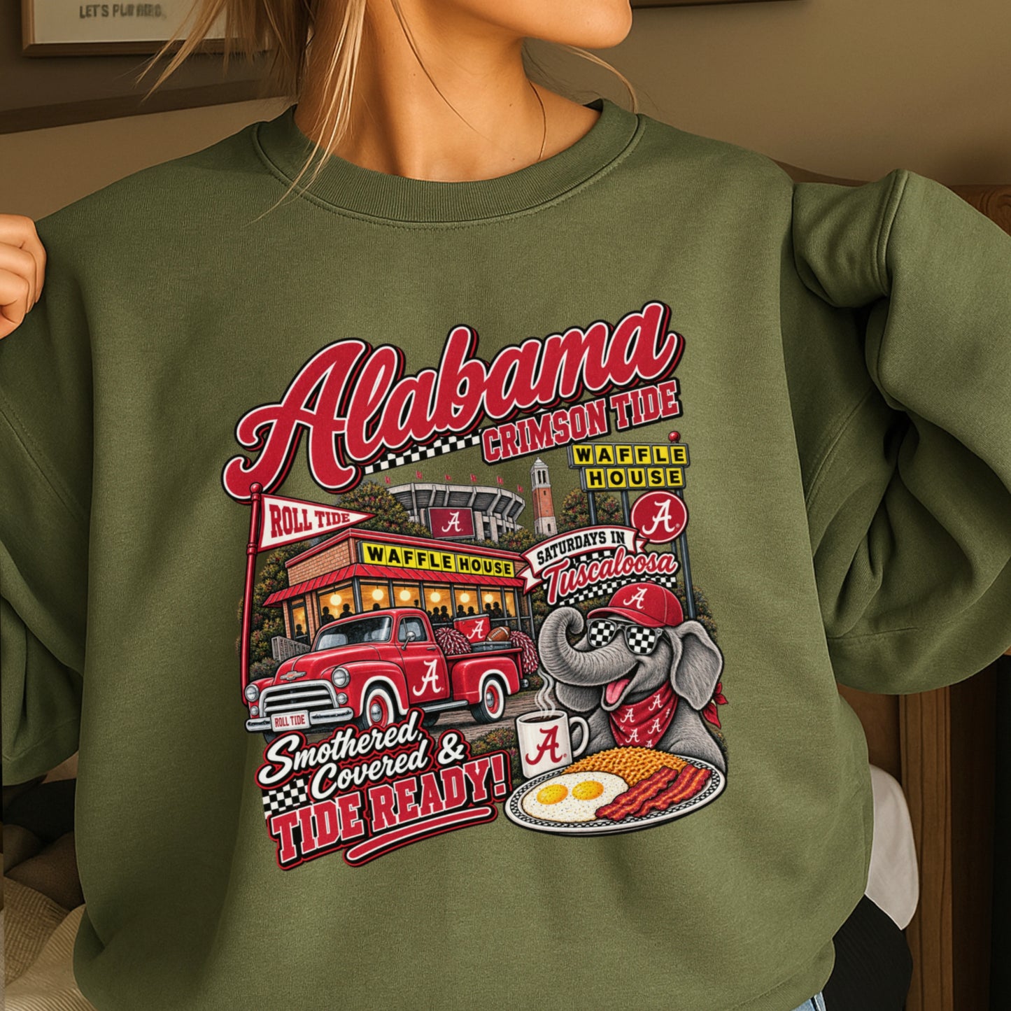 Alabama Saturdays Crewneck Sweatshirt