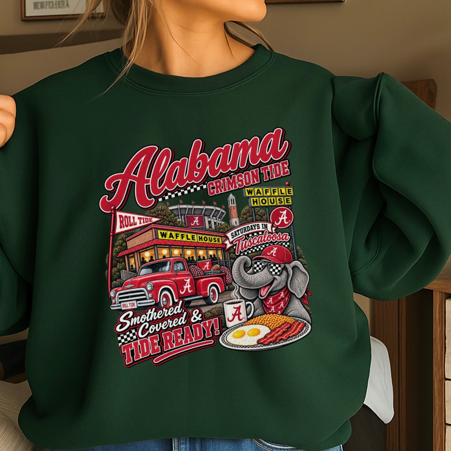 Alabama Saturdays Crewneck Sweatshirt