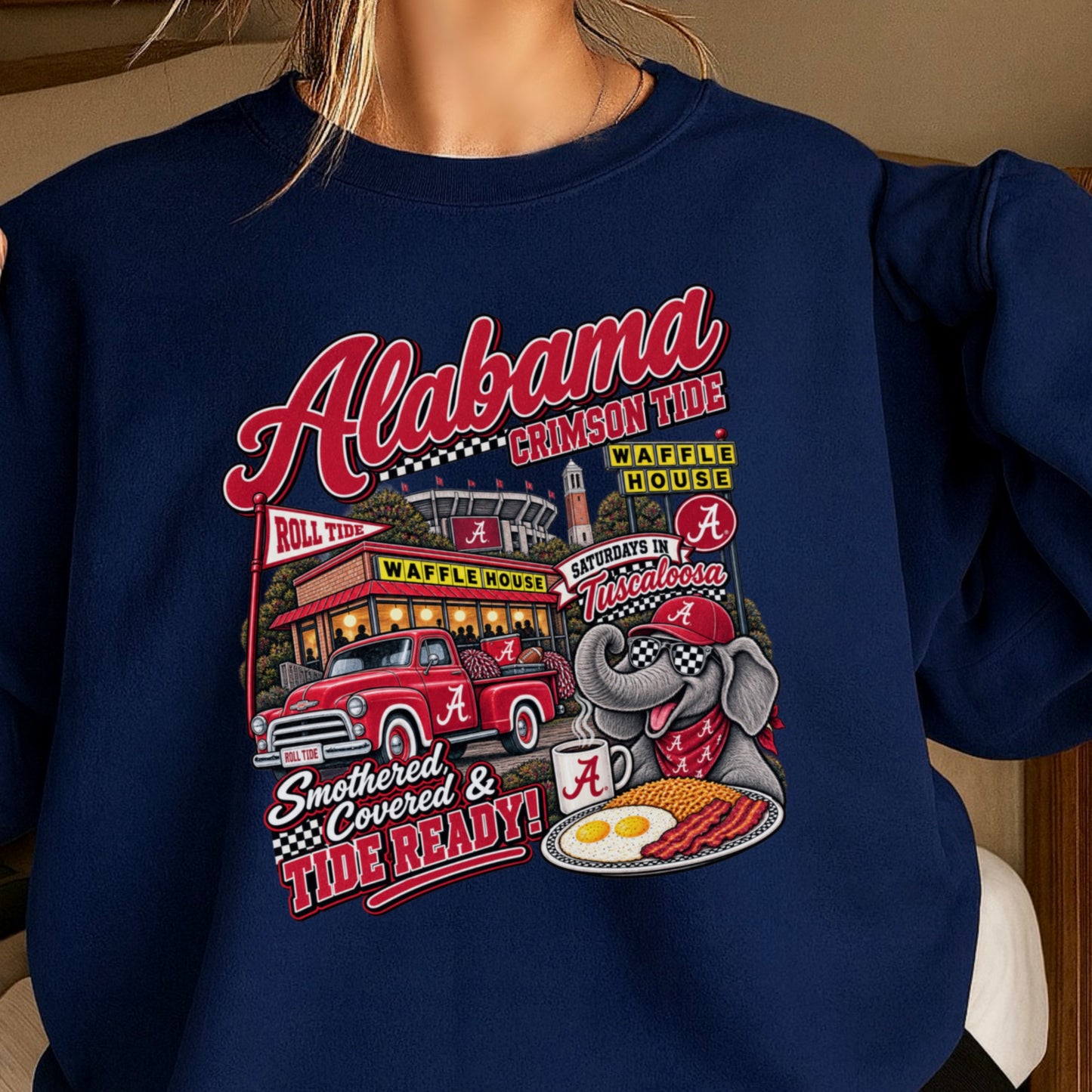 Alabama Saturdays Crewneck Sweatshirt