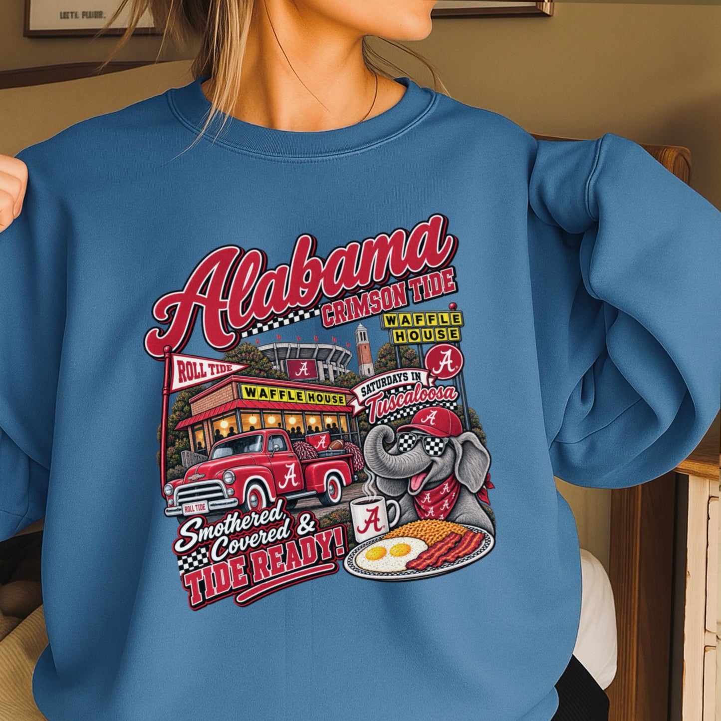 Alabama Saturdays Crewneck Sweatshirt