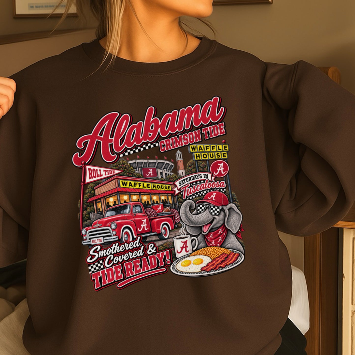Alabama Saturdays Crewneck Sweatshirt