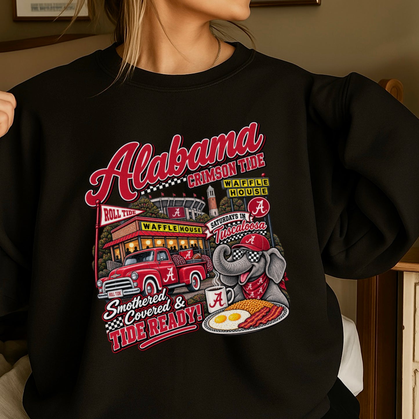 Alabama Saturdays Crewneck Sweatshirt