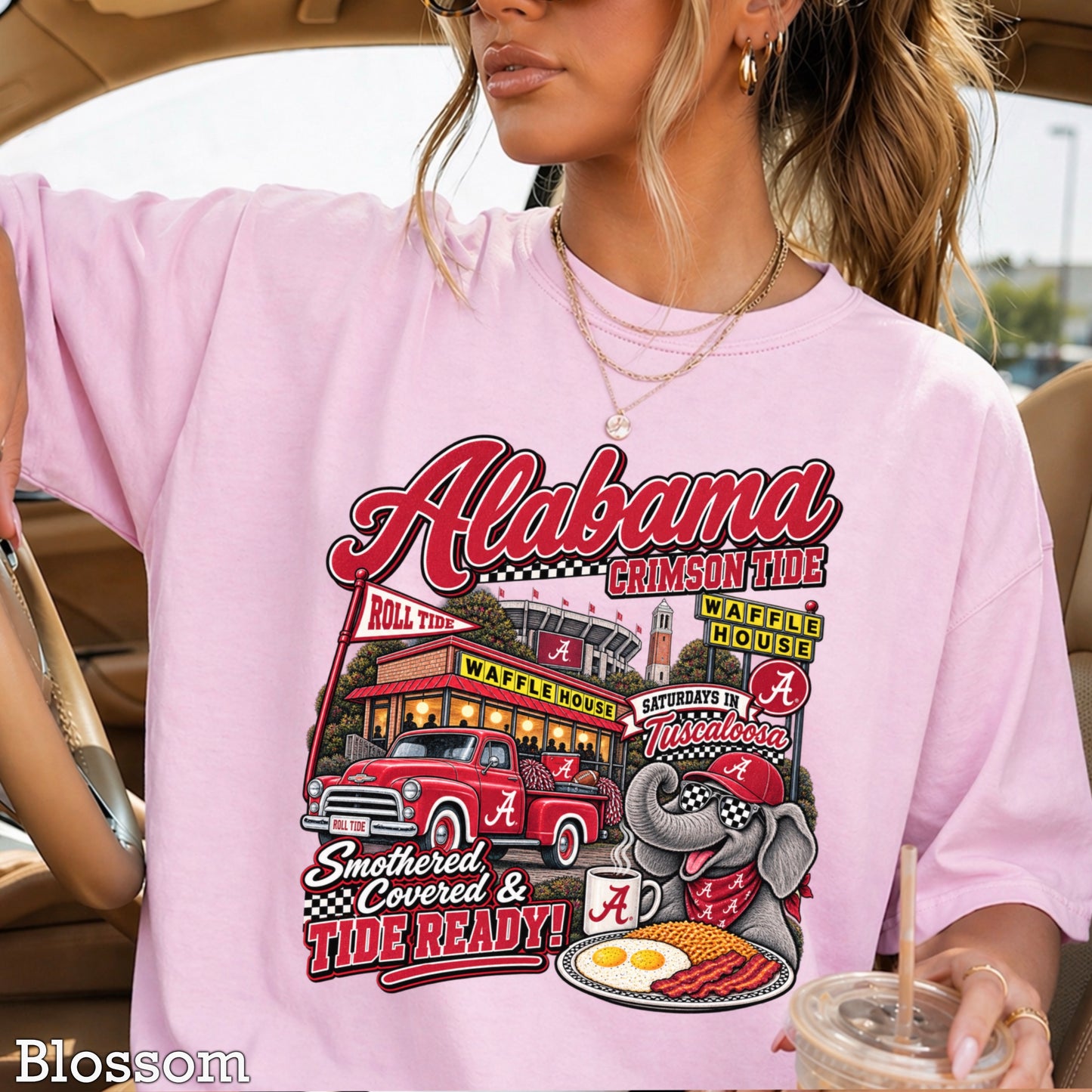 Alabama Saturdays Comfort Color Graphic Tee