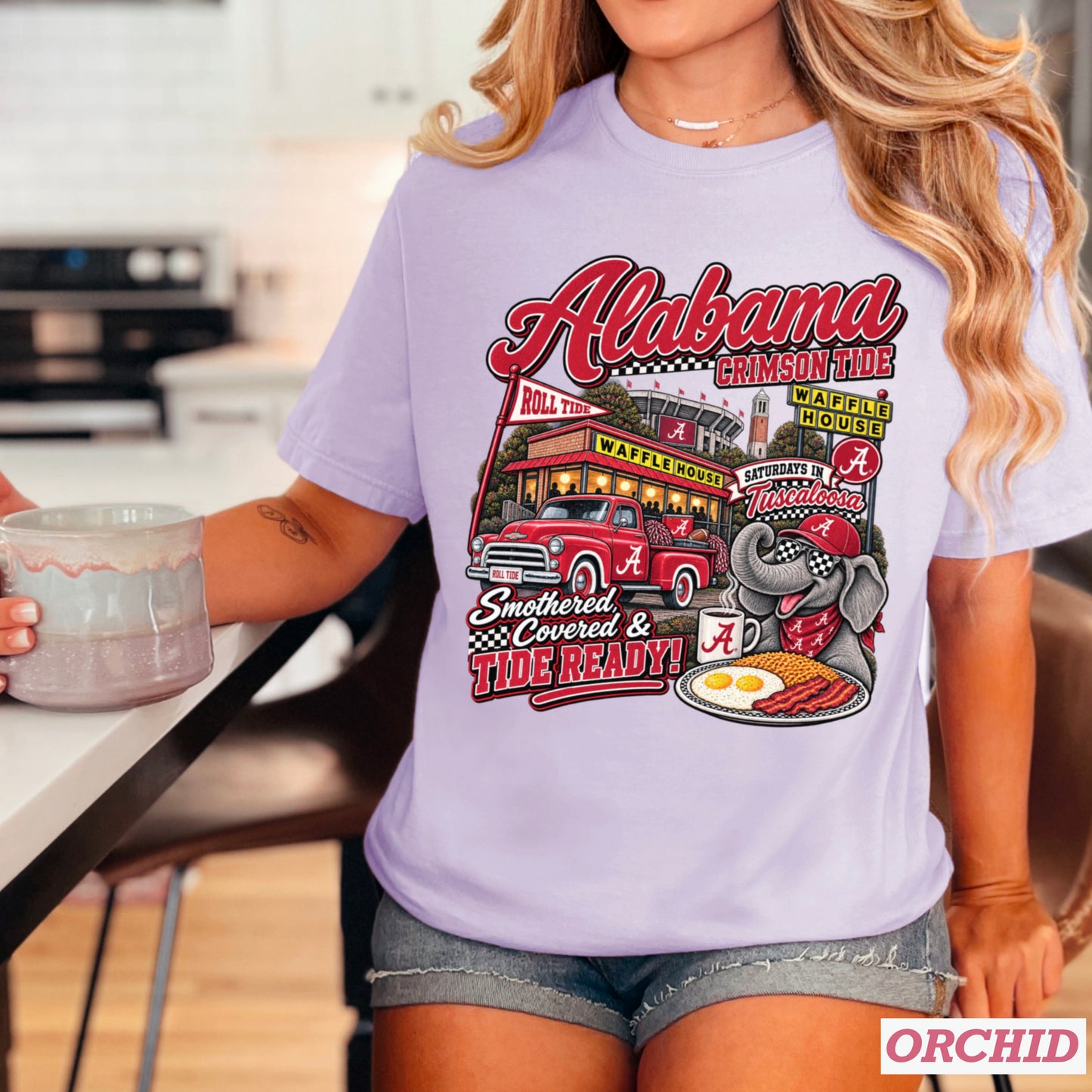 Alabama Saturdays Comfort Color Graphic Tee