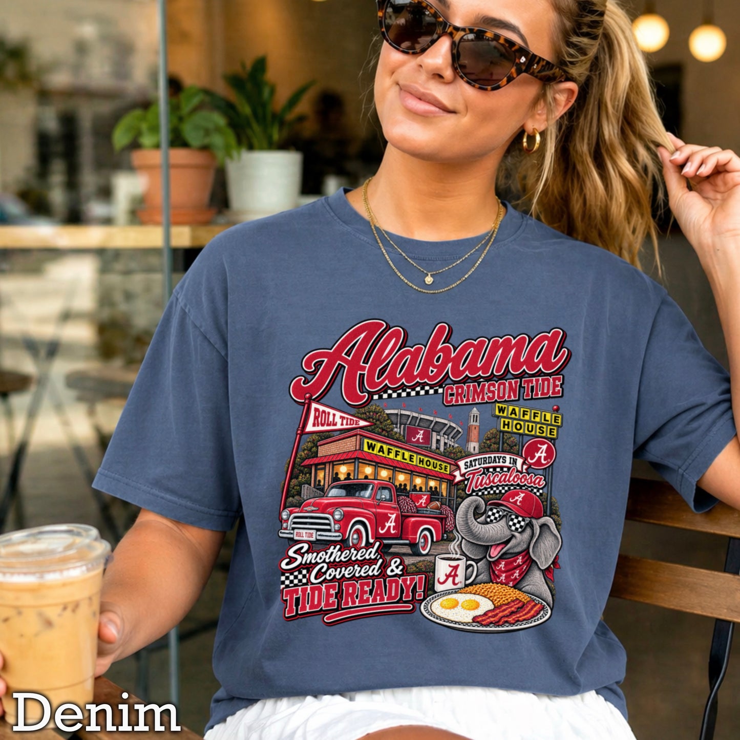 Alabama Saturdays Comfort Color Graphic Tee