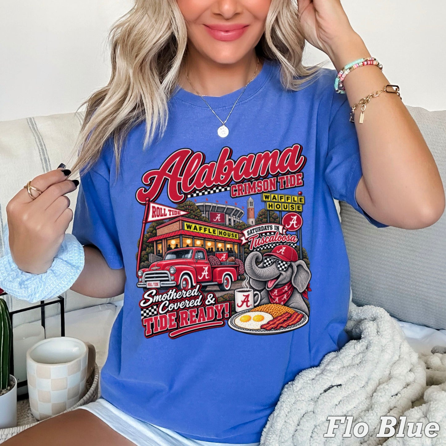 Alabama Saturdays Comfort Color Graphic Tee