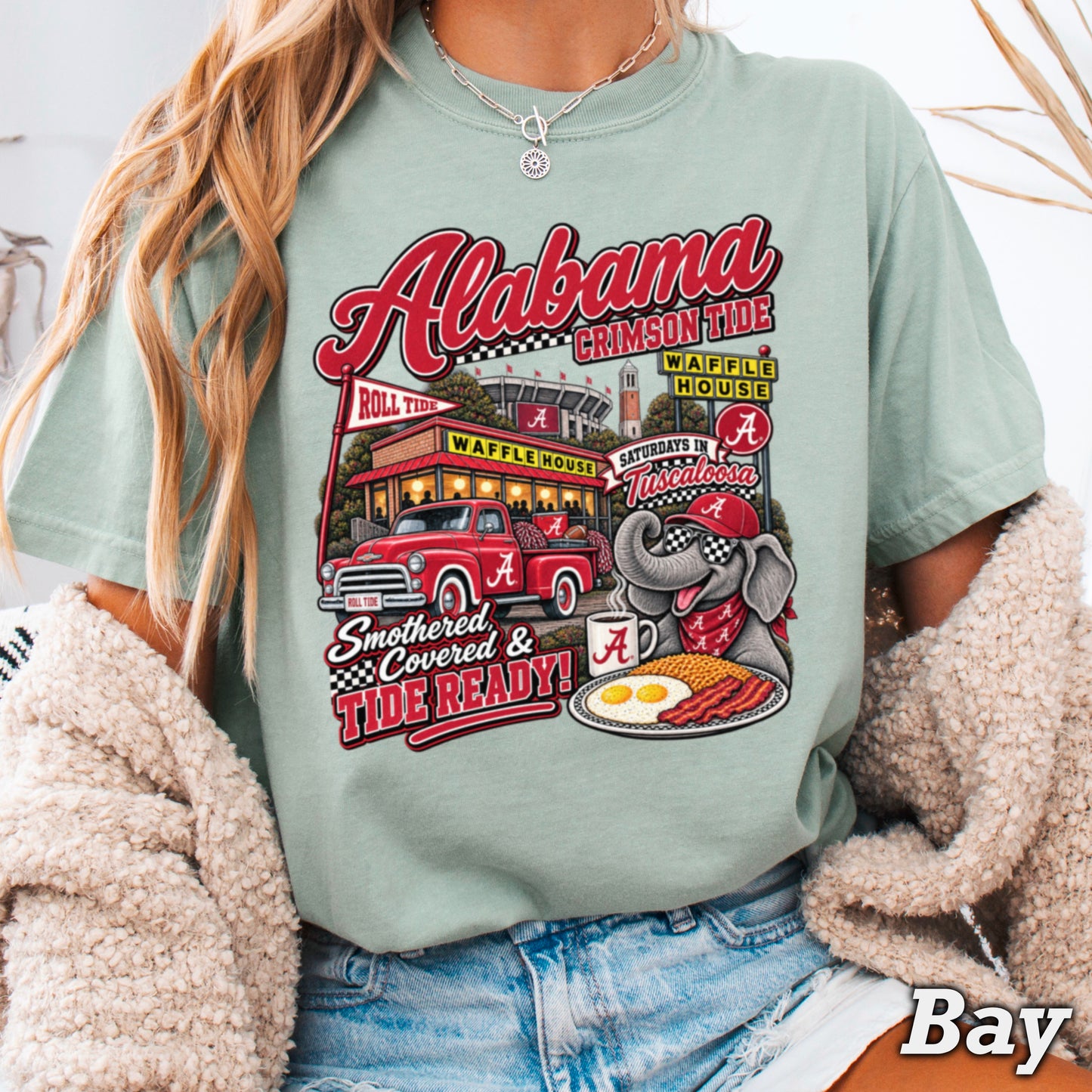 Alabama Saturdays Comfort Color Graphic Tee