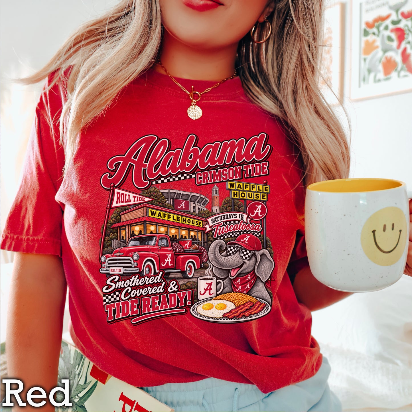 Alabama Saturdays Comfort Color Graphic Tee