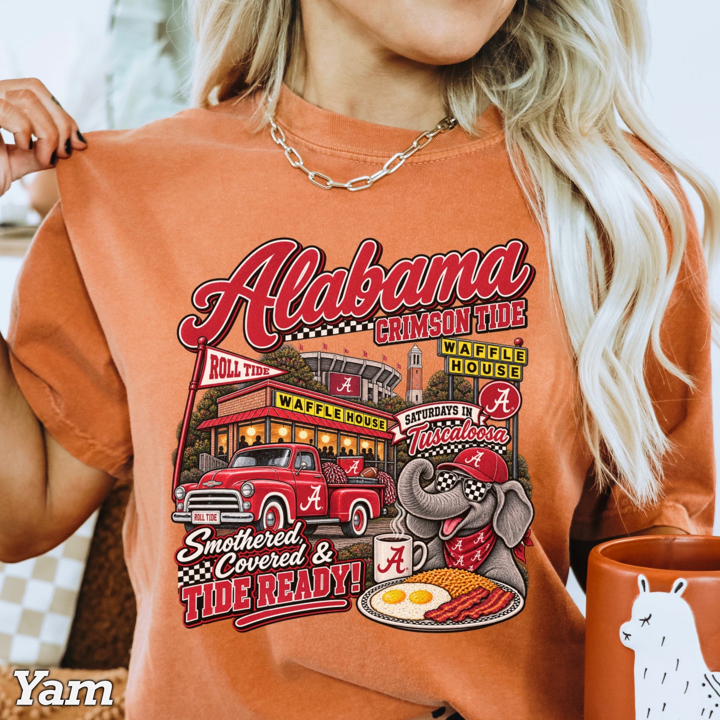 Alabama Saturdays Comfort Color Graphic Tee