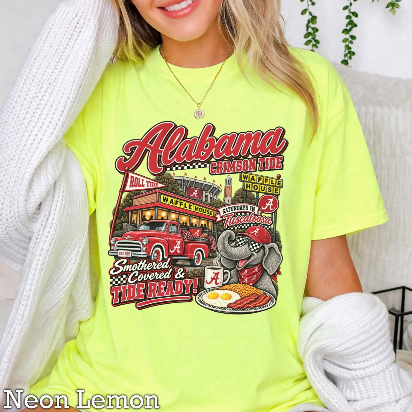 Alabama Saturdays Comfort Color Graphic Tee