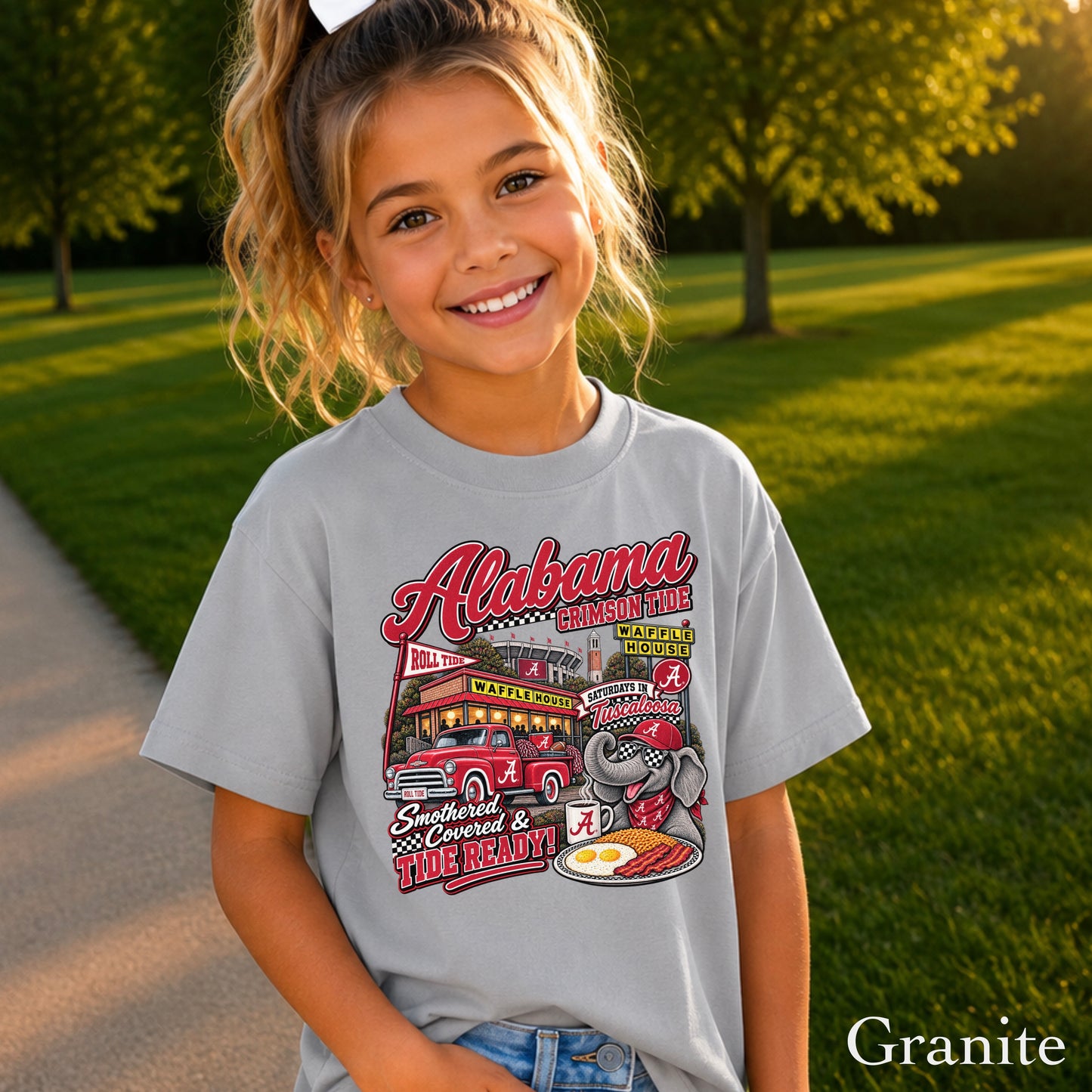 Alabama Saturdays Youth Comfort Color T-Shirt