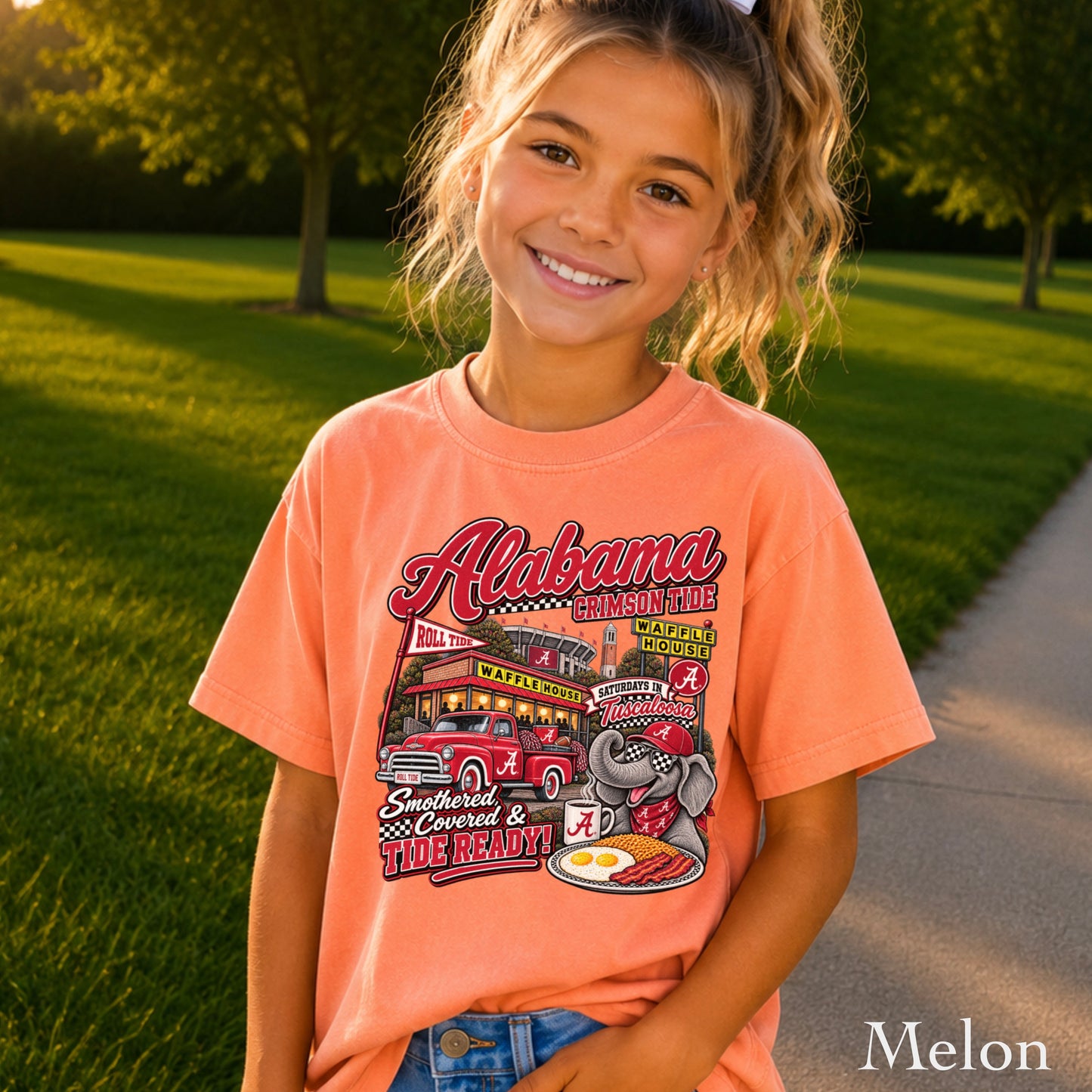 Alabama Saturdays Youth Comfort Color T-Shirt