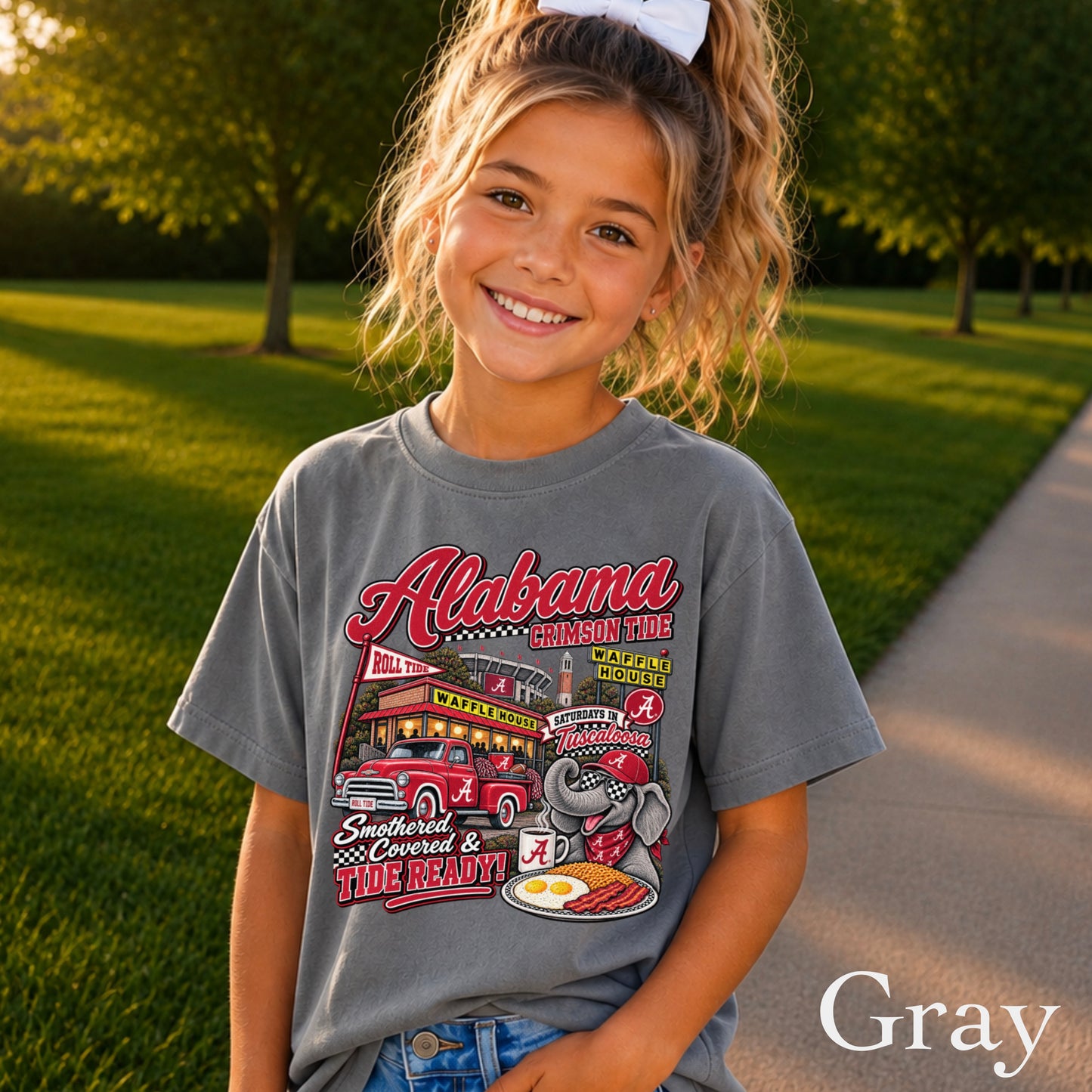 Alabama Saturdays Youth Comfort Color T-Shirt