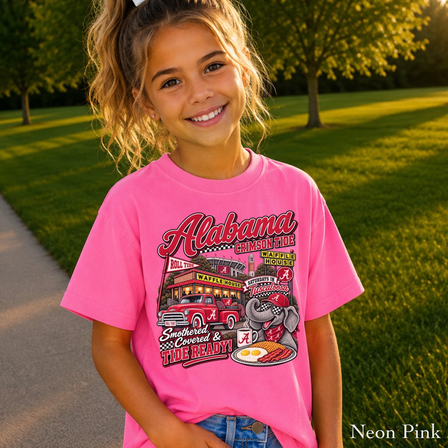 Alabama Saturdays Youth Comfort Color T-Shirt