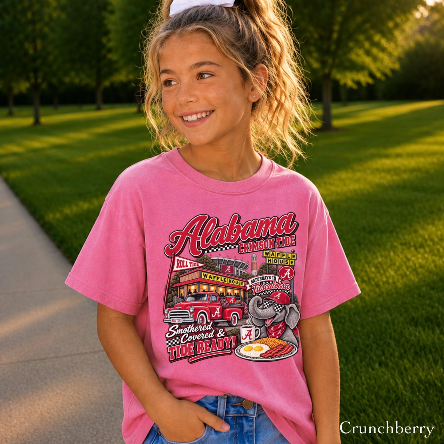Alabama Saturdays Youth Comfort Color T-Shirt